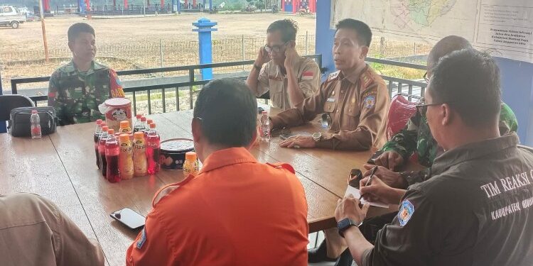 FOTO: MATAKALTENG - Pj. Bupati Murung Raya (Mura), Hermon menghadiri dan memimpin secara langsung rapat koordinasi.
