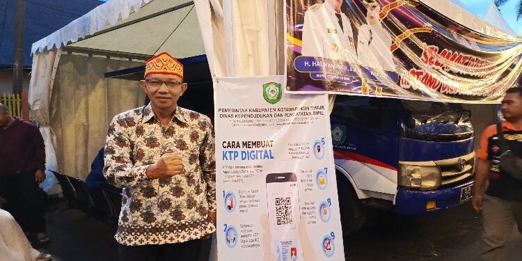 Kadis Dukcapil Kotim, Agus Tripurna Tangkasiang. 
