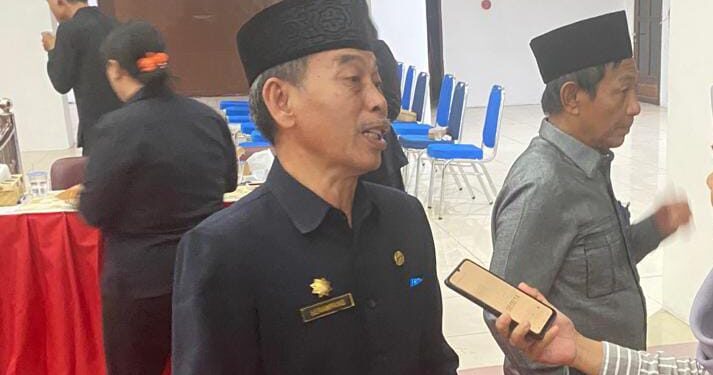 FOTO: MATAKALTENG - Wakil Ketua I DPRD Mura, Likon S.H.