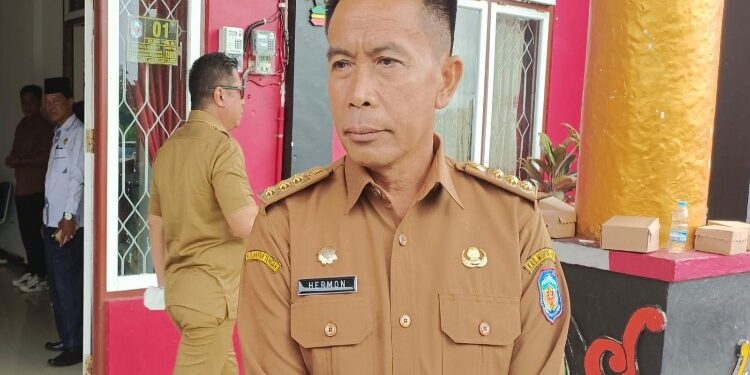 FOTO: MATAKALTENG - Pj Bupati Murung Raya (Mura), Hermon.