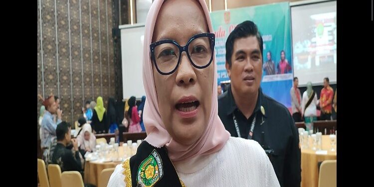FOTO: MATAKALTENG - Pj Wali Kota Palangka Raya, Hera Nugrahayu.