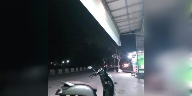 FOTO: IST/MATA KALTENG - Motor korban yang berhasil diraib oleh maling sewaktu berkunjung di Vino club Sampit.