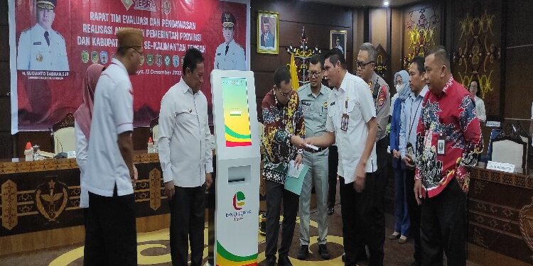FOTO: MATAKALTENG - Pemprov Kalteng Luncurkan Aplikasi E-PAHARI untuk Dongkrak Pendapatan Asli Daerah.