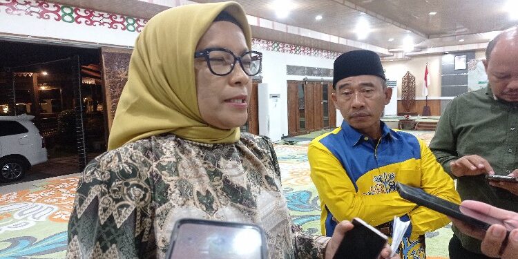 FOTO: RZL/MATAKALTENG Pj Wali Kota Palangka Raya, Hera Nugrahayu.