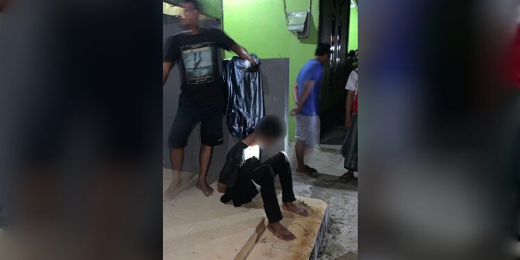 FOTO: AGUS/MATA KALTENG - Lokasi tempat R melakukan aksi pencuriannya di salah satu barak Jalan Walter Condrat, Kecamatan Baamang. Rabu, 13 Desember 2023.