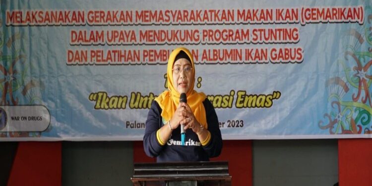 FOTO: MATAKALTENG - Kepala Dinas Perikanan Kota Palangka Raya, Indriarti Ritadewi.