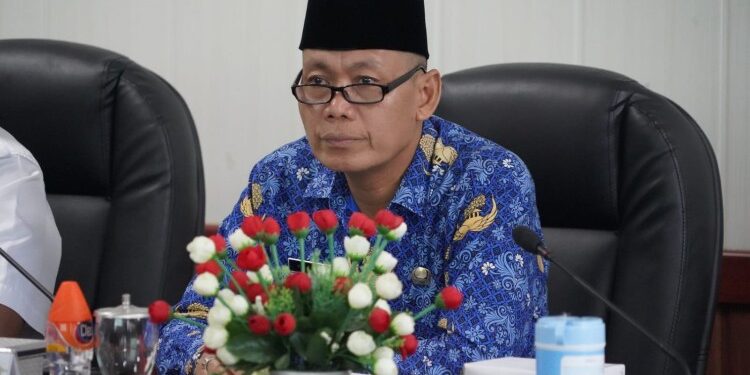 FOTO: MATAKALTENG - Staf Ahli Gubernur Kalteng Bidang Ekonomi, Keuangan, dan Pembangunan Yuas Elko.