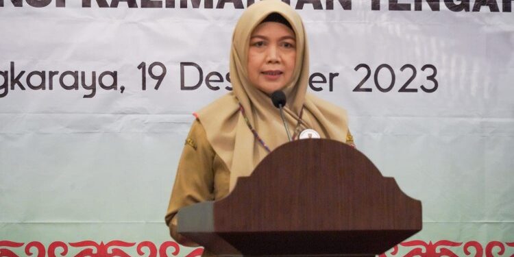 FOTO: MATAKALTENG - Asisten Bidang Perekonomian dan Pembangunan (Ekbang), Sri Widanarni.