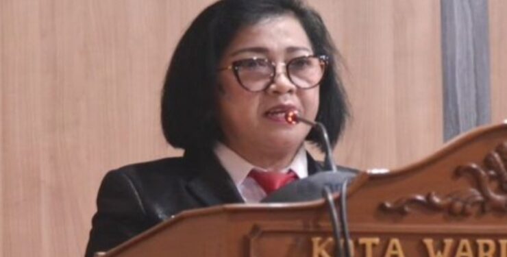 Ketua DPRD Kotim, Rinie Anderson.