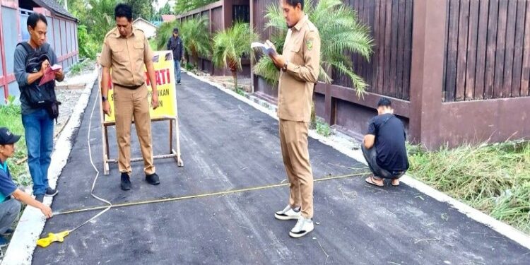 FOTO: MATAKALTENG - Kepala Bidang Prasarana, Sarana, dan Utilitas Umum, Disperkimtan, Deddy Sudjianto Tri Leksono.