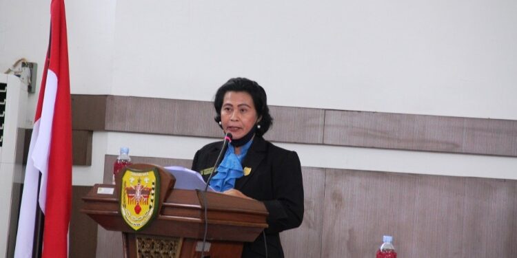 FOTO: MATAKALTENG - Anggota DPRD Kabupaten Gumas Rayaniatie Djangkan.