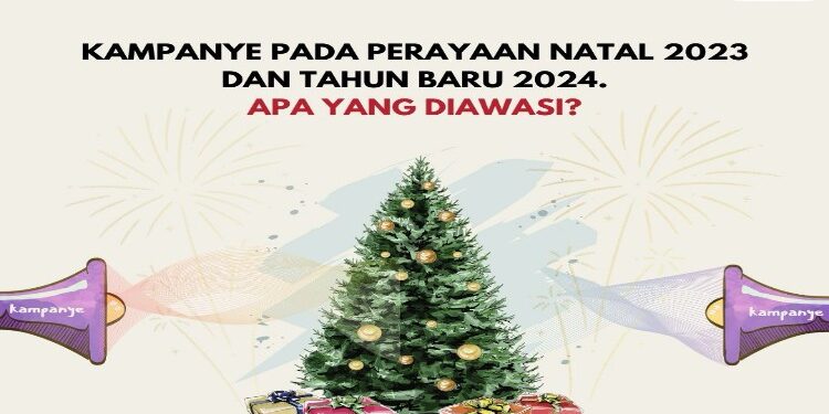 FOTO: IST/MATA KALTENG - Pengawasan kampanye pada saat natal.