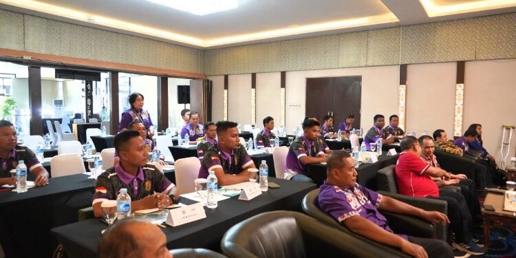 FOTO: MATAKALTENG - Rapat Kerja Provinsi (Rakerprov) Nasional Paralympic Committee Indonesia (NPCI) Provinsi Kalteng Tahun 2023.