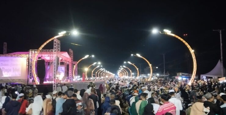 FOTO : DOK/MATA KALTENG - Suasana Nur Mentaya pada salah satu acara yang digelar di lokasi itu.