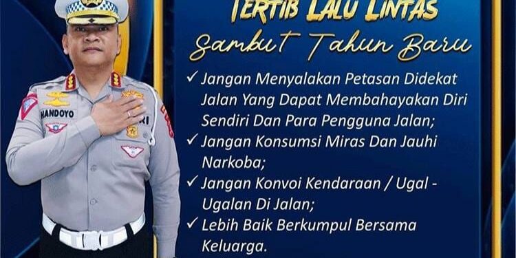 FOTO: MATAKALTENG - Imbauan Dirlantas Polda Kalteng, Kombes Pol RS Handoyo.