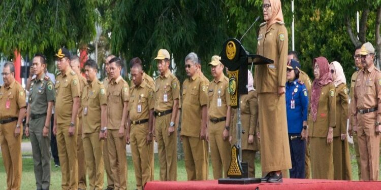 FOTO: MATAKALTENG - Pj Wali Kota Palangka Raya, Hera Nugrahayu.