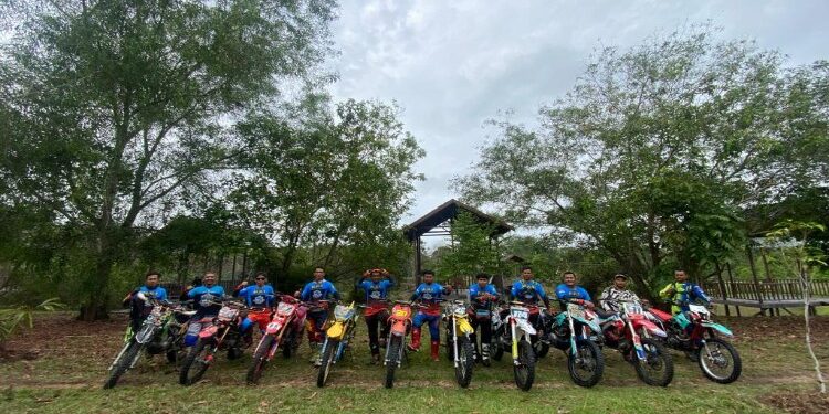 FOTO: IST/MATA KALTENG - Anggota MAT saat ikut event trabas di luar Kotim pada beberapa waktu lalu