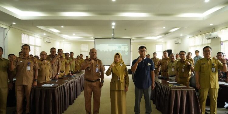 FOTO: MATAKALTENG - Workshop Rencana Aksi Daerah Perkebunan Kelapa Sawit Berkelanjutan.