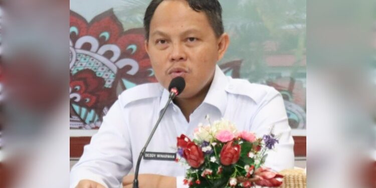 FOTO: MATAKALTENG - Pj Bupati Barsel, Deddy Winarwan.