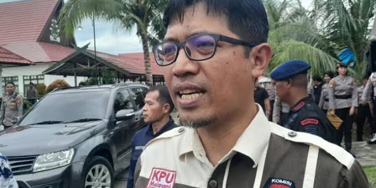 Ketua Divisi Perencanaan, Data dan Informasi Komisi Pemilihan Umum (KPU) Kalteng, Wawan Wiraatmaja.