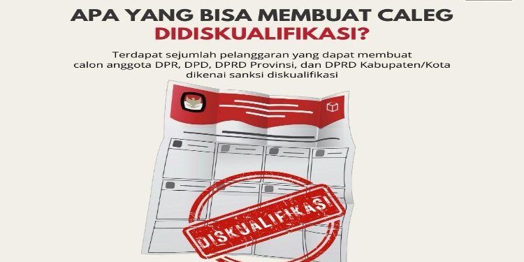 FOTO: BAWASLU/MATA KALTENG - Yang bisa membuat caleg di diskualifikasi.