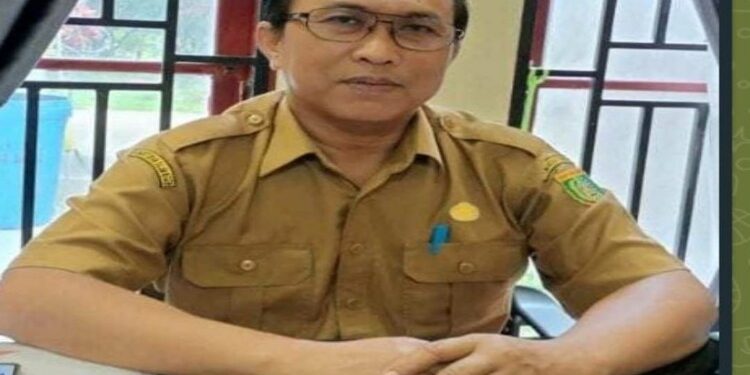 FOTO: MATAKALTENG - Kabid Pengelolaan Sampah dan Limbah B3 dan Peningkatan Kapasitas Lingkungan Hidup pada Dinas Lingkungan Hidup Barsel, M Nanang Shalahuddin.