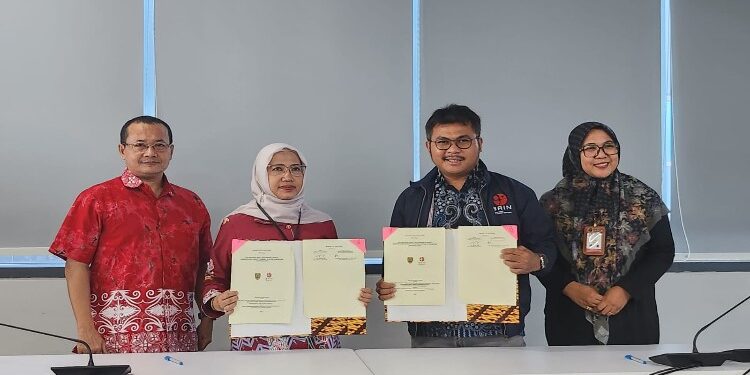 FOTO: MATAKALTENG - Penandatanganan Nota Kesepahaman.