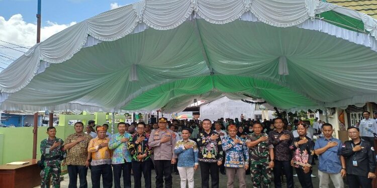 FOTO: IST/MATA KALTENG - Pelantikan KPPS di Kelurahan MB Hilir, 25 Januari 2024.