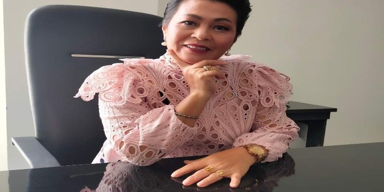 FOTO: MATAKALTENG - Anggota DPRD Kabupaten Gunung Mas, Rayaniatie Djangkan.