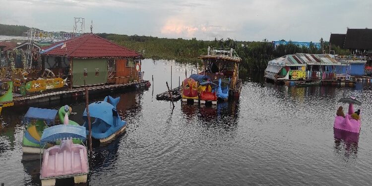 FOTO: VI/MATAKALTENG - Wisata Air Hitam, yang masuk dalam Kawasan Wisata Sebangau.