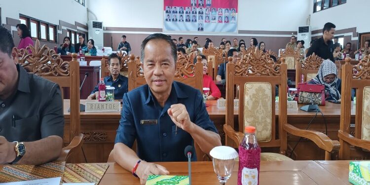 FOTO: MATAKALTENG - Anggota DPRD Kabupaten Gumas, Polie L Mihing.