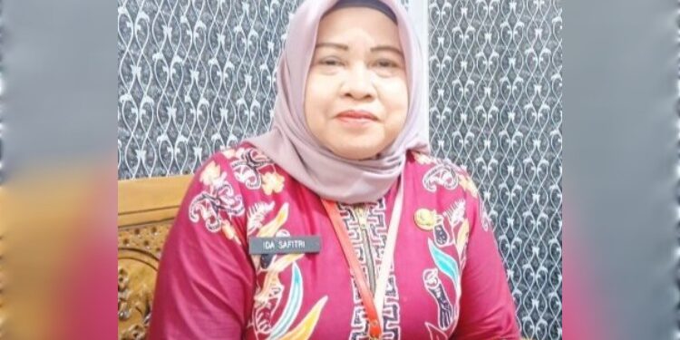 FOTO: MATAKALTENG- Kepala Dinas Ketahanan Pangan Pertanian dan Perikanan Barito Selatan, Ida Safitri.