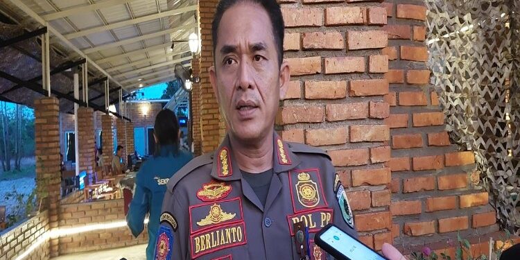 FOTO: RZL/MATAKALTENG - Kepala Satpol PP Palangka Raya, Berlianto.