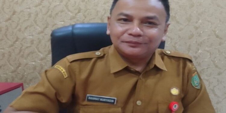 FOTO: MATAKALTENG- Rahmat Nuryadin Asisten II Setda Barsel yang di tunjuk sebagai Plt direktur PDAM Barsel.