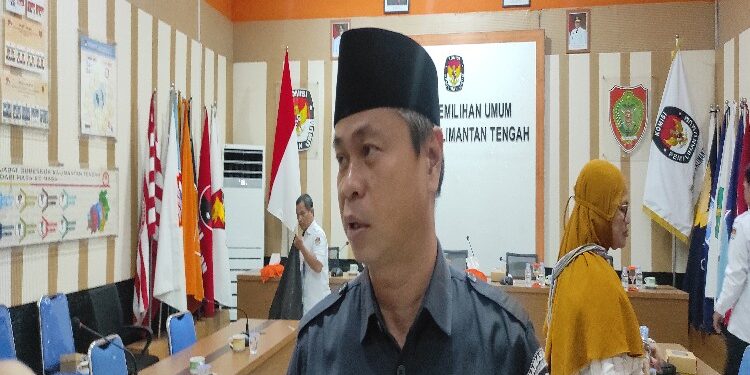 FOTO: MATAKALTENG - Ketua KPU Kalteng, Sastriadi.