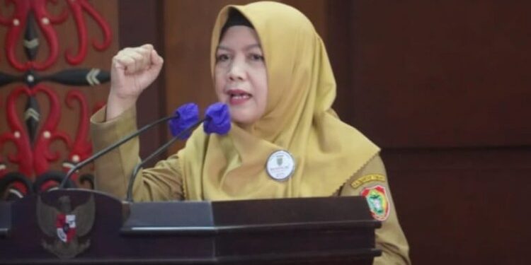 FOTO: MATAKALTENG - Asisten Perekonomian dan Pembangunan (Ekobang) Sekretariat Daerah (Setda) Kalteng Sri Widanarni.