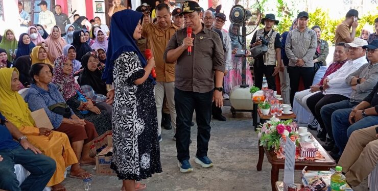 FOTO : IST/MATAKALTENG - Wakil Gubernur (Wagub), H. Edy Pratowo saat berkunjung ke Barsel.