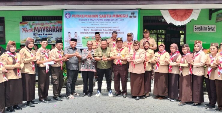 FOTO : DISDIK/MATA KALTENG - Perkemahan Sabtu/Minggu di SDN 1 Bagendang Hulu.