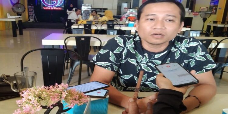FOTO: Taufik/MATAKALTENG - mantan Direktur Perumdam Tirta Kencana Rona C. Laki.