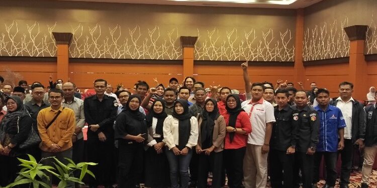 FOTO: DEVIANA/MATAKALTENG - Saksi bersama Bawaslu Kotim, Selasa 6 Februari 2024.