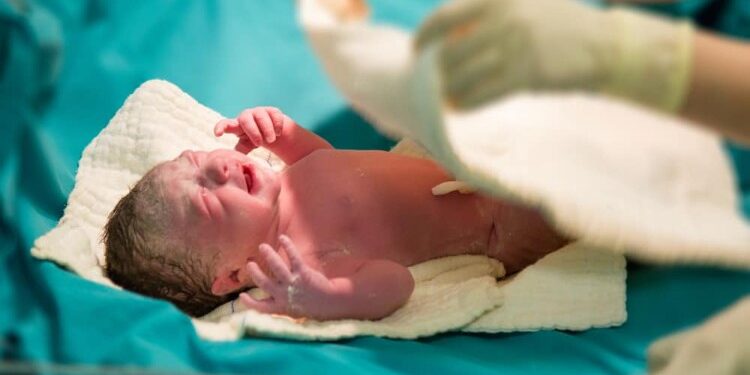 FOTO: MATAKALTENG - Ilustrasi bayi baru lahir.