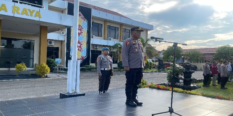 FOTO: RZL/MATAKALTENG - Kabagops Polresta Palangka Raya, Kompol Ganda B Napitupulu.