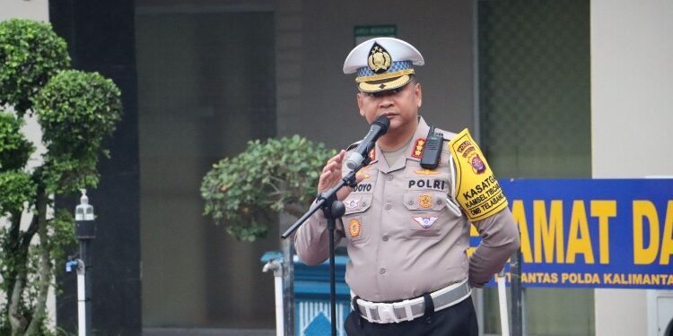 FOTO: MATAKALTENG - Dirlantas Polda Kalteng, Kombes Pol R S Handoyo.
