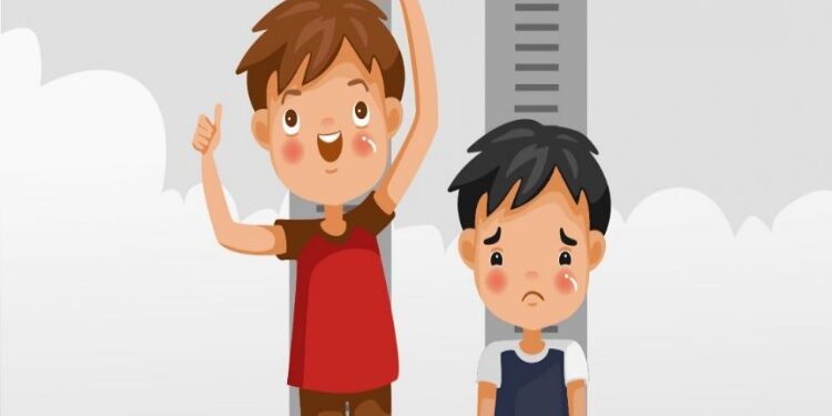 FOTO: MATAKALTENG - Ilustrasi stunting pada anak.