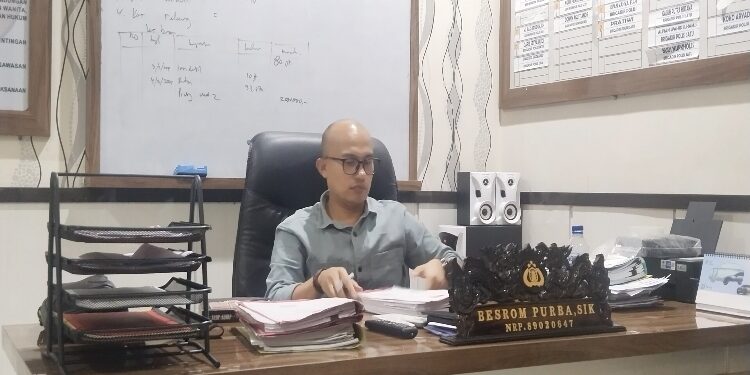 Kasat Reskrim Polres Kotim, AKP Besrom.