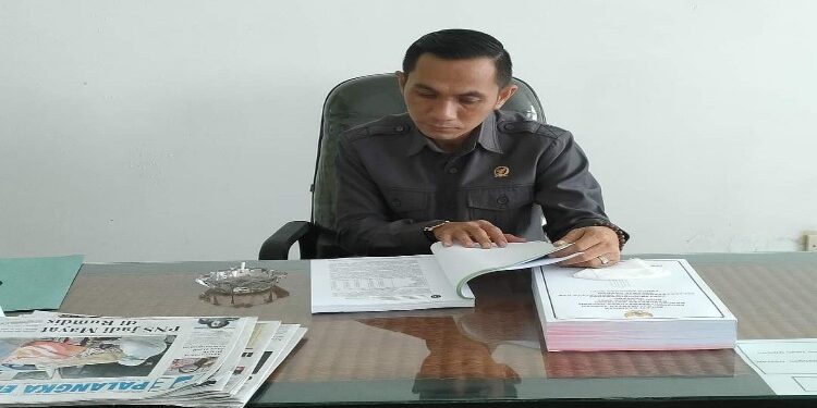 FOTO: MATAKALTENG - Ketua Pemenangan pasangan presiden Prabowo-Gibran Kabupaten Katingan, Budy Hermanto.