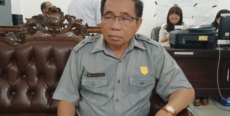 Ketua DPRD Kabupaten Gumas Akerman Sahidar