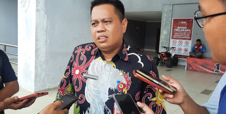 Kepala Dinas Kehutanan (Kadishut) Provinsi Kalteng, Agustan Saining.