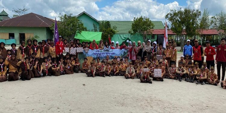 FOTO: DIAN/MATA KALTENG - Perkemahan Gudep Al Fityah 597-598.