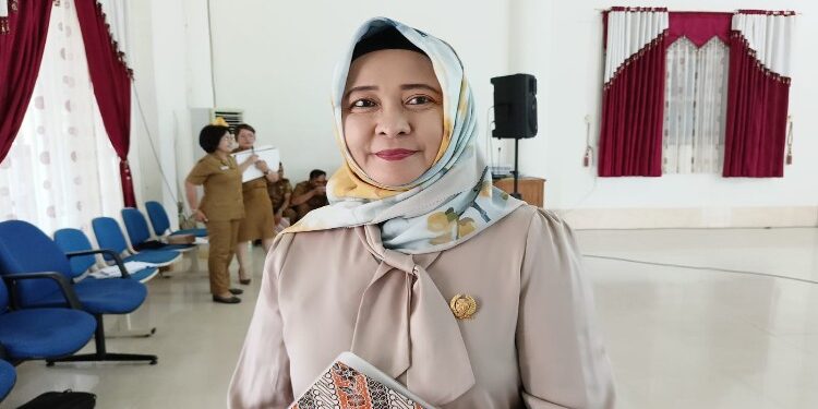 Foto : MATAKALTENG - Wakil Ketua I DPRD Barsel, Hj Nyimas Artika.